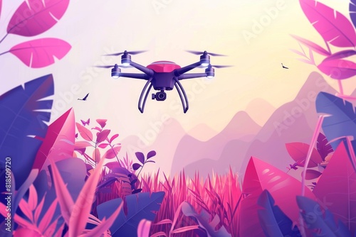 Agricultural drones enable precision agriculture, enhancing field monitoring and crop protection through smart, unmanned aerial vehicle technology
