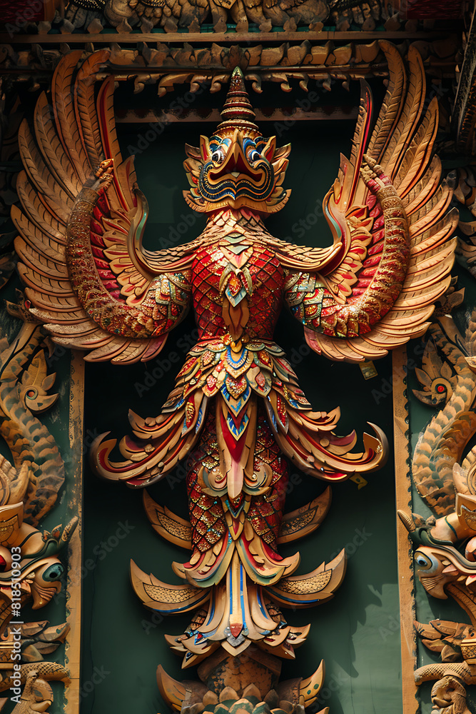 Garuda, a literary animal, shows a creative and charismatic culture Garuda, a literary animal, shows a creative and charismatic culture