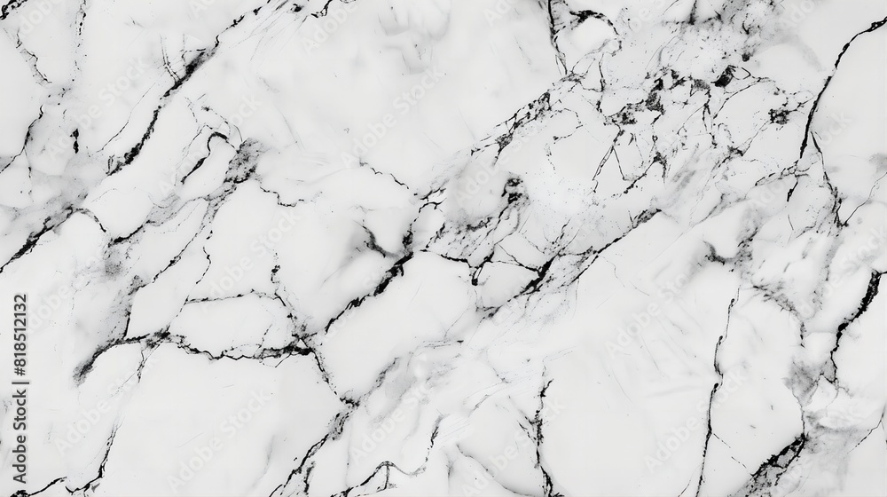 Grandeur White Marble Texture, Minimalistic and Realistic Wide-Angle Image, Refreshing Modern Atmosphere for Desktop Wallpaper