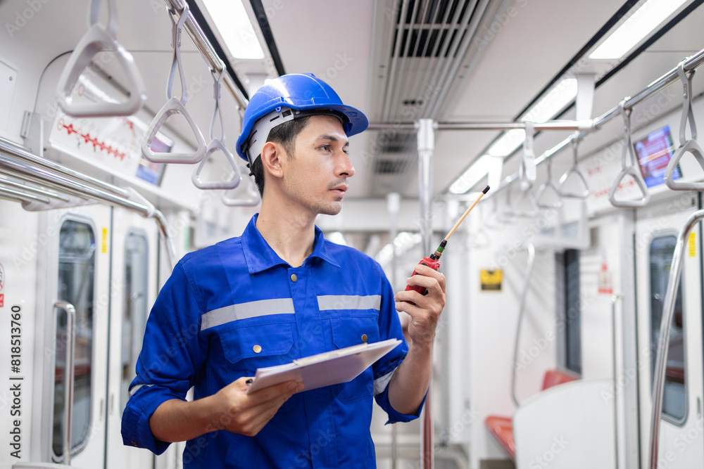Portrait of a maintenance engineer Portrait of a maintenance engineer