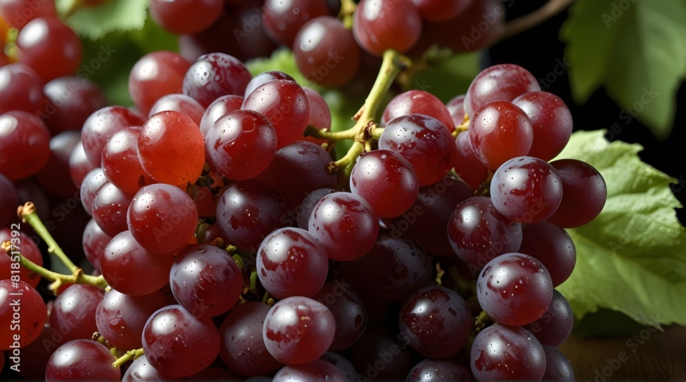 Bunch of red Grapes on transparent background Remove.generative.ai Bunch of red Grapes on transparent background Remove.generative.ai