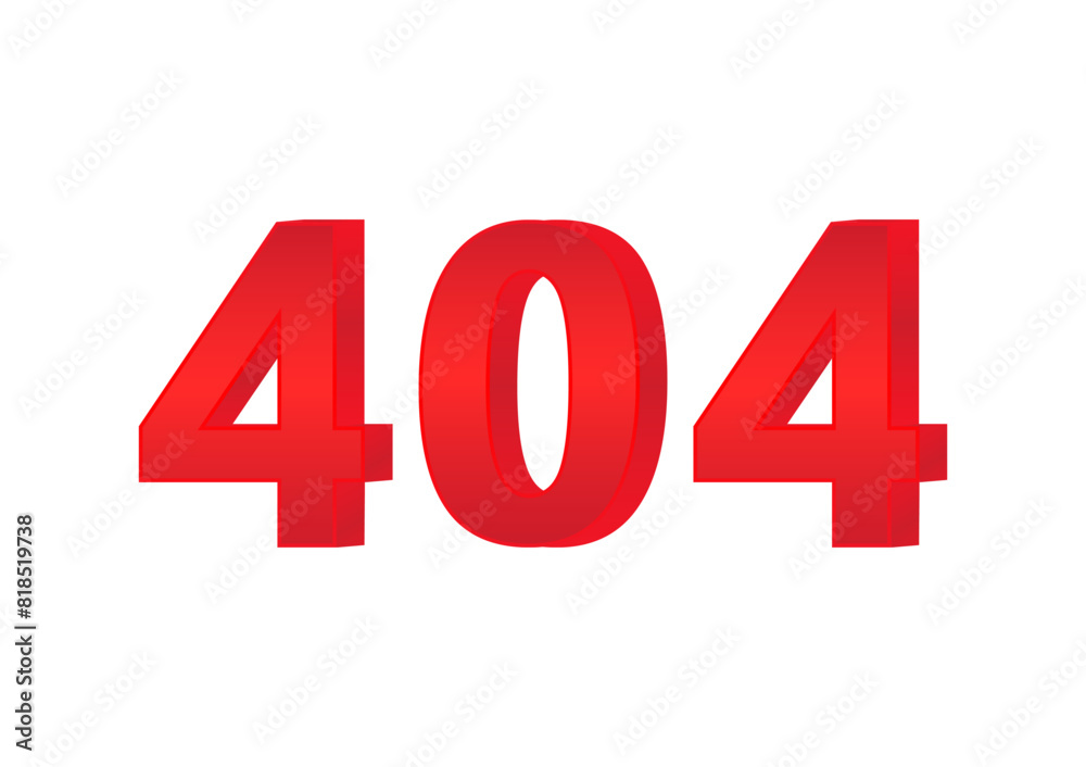 404 Error Page Not Found. Vector Illustration. 404 Error Page Not Found. Vector Illustration.