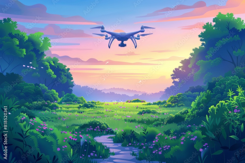 Drone applications in modern agriculture focus on enhancing crop nutrition and farm productivity through precision farming and sustainable Drone applications in modern agriculture focus on enhancing crop nutrition and farm productivity through precision farming and sustainable