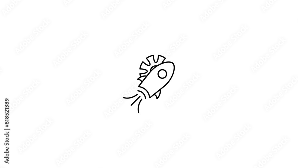 Black outline project management icon collection. project management ...