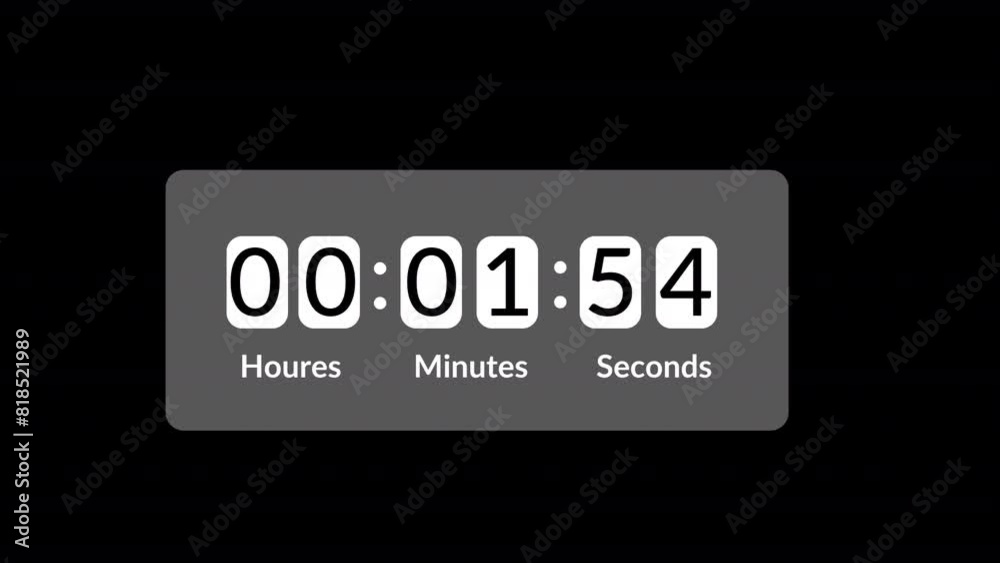 2 minute countdown timer on black background, 2 minutes countdown timer animation, two minute countdown timer. Animation of 2 minutes. 2 minute countdown timer on black background, 2 minutes countdown timer animation, two minute countdown timer. Animation of 2 minutes.