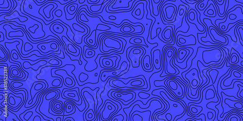 Topography map 