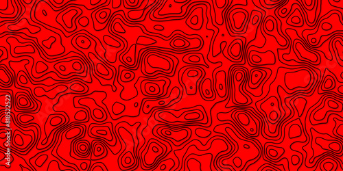 Contours carving rhythmic elevation into flowing layers of motion

