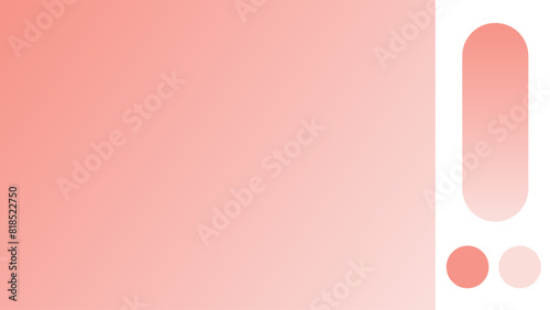 Coral, dusty rose, rose quartz, cream gradient background with light blurred pattern. Abstract illustration with gradient blur design. Blurred colored abstract background. Colorful gradient