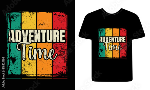Adventure is calling mountain off road adventure time natural mountain t shirt design