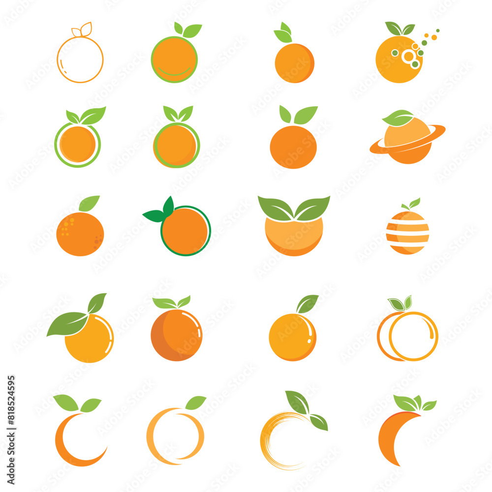 Obraz premium Orange logo design