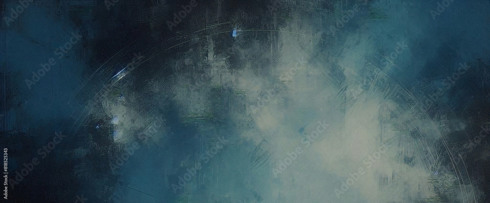 Obraz premium Abstract art painting black aqua teal white. Posters, covers, prints. Abstract wall art. Digital interior art. abstract texture. For design, print, wallpaper, poster, card, mural, rug.