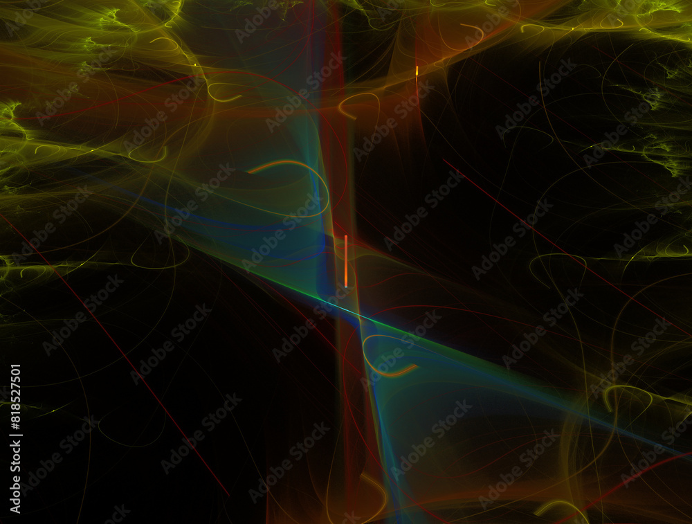 Fototapeta premium Imaginatory fractal abstract background Image