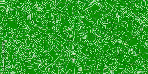 Abstract topography wavy line map.