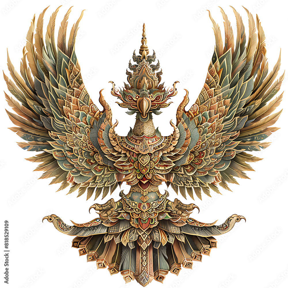 Garuda, a literary animal, shows a creative and charismatic culture ...