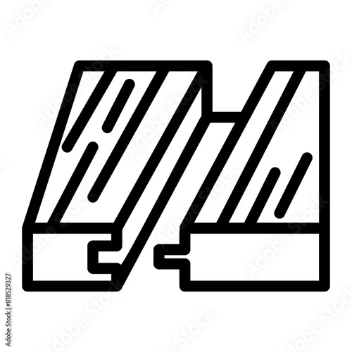 hardwood installation icon
