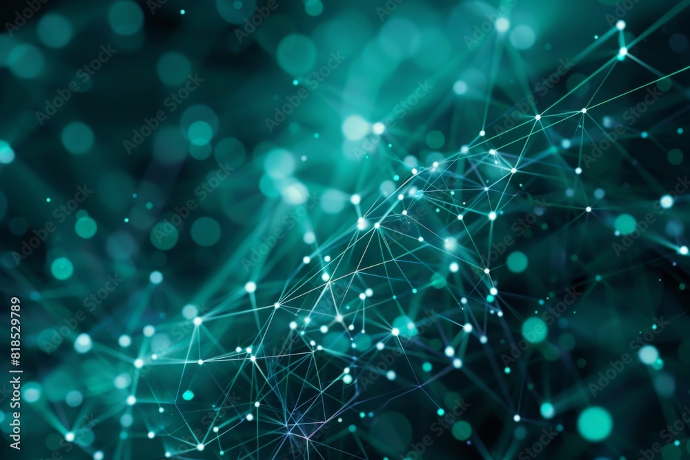 Futuristic Digital Network. Generative AI. Futuristic Digital Network. Generative AI.