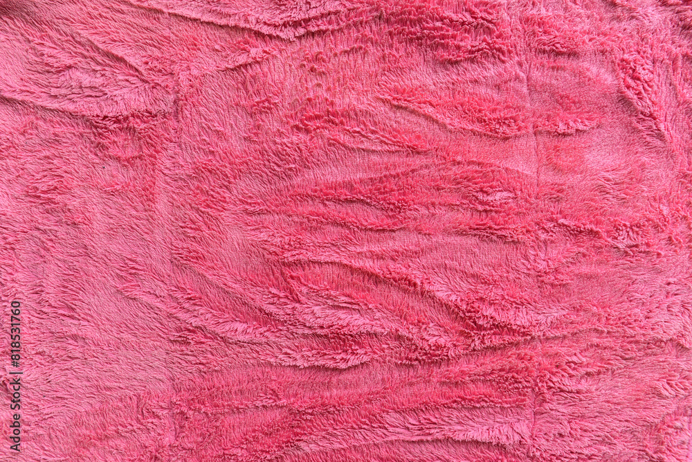 background texture and detail of pink fiber.
