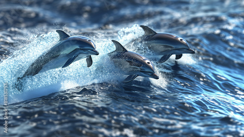 close up of a dolphin