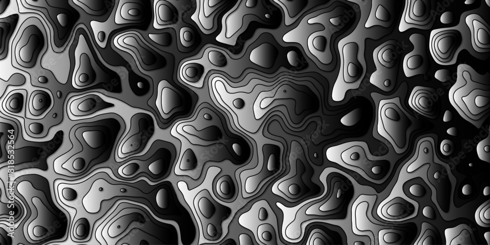 Undulating patterns shaping elevation into dynamic natural landscapes

