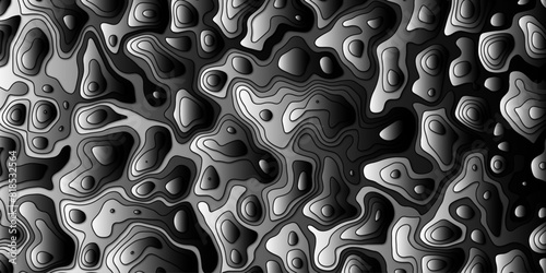 Undulating patterns shaping elevation into dynamic natural landscapes

