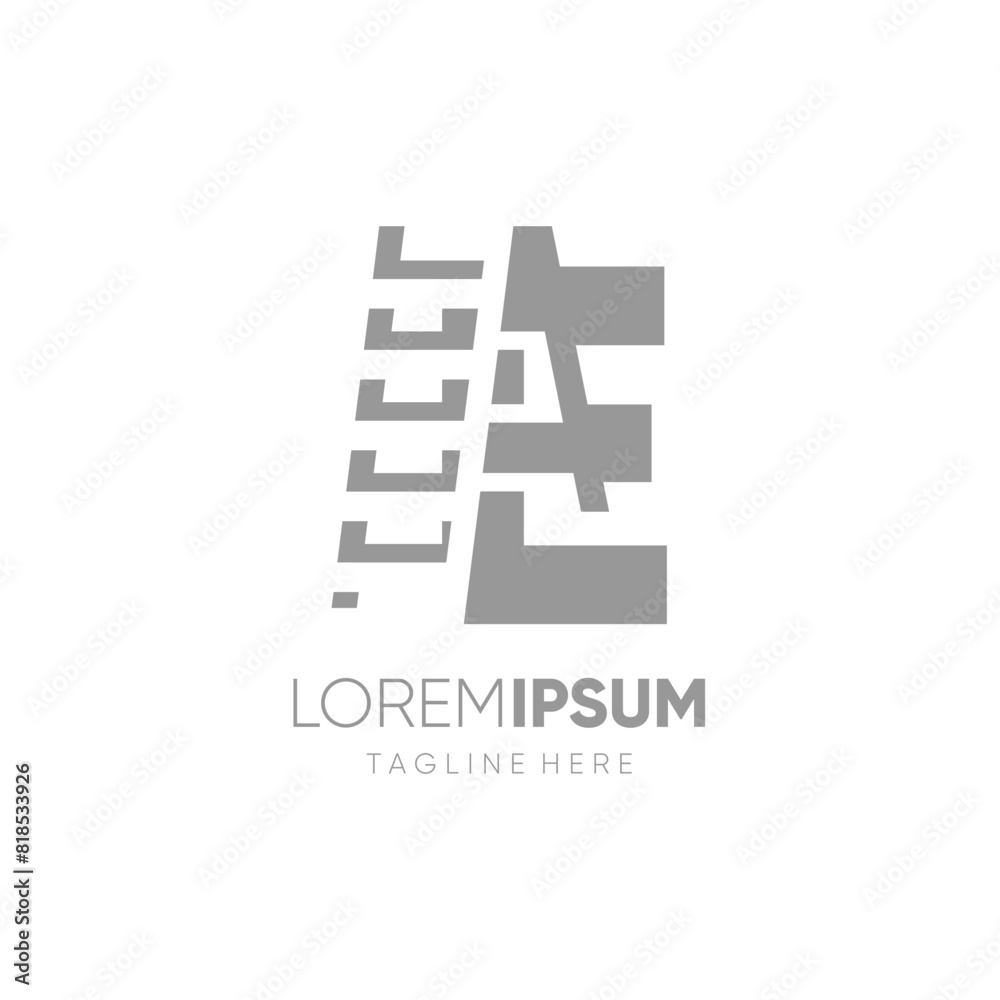 Letter E Ladder Logo Design Vector Icon Graphic Emblem Symbol Illustration Letter E Ladder Logo Design Vector Icon Graphic Emblem Symbol Illustration