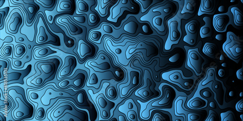 Rhythmic elevation blending depth and contours into flowing landscapes


