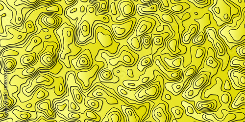 Rhythmic patterns blending depth and contours into artistic natural forms


