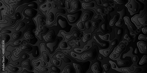 Rhythmic patterns blending depth and contours into artistic natural forms

