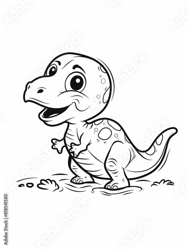 Dinosaur Fun Coloring Pages  fun activity  cute
