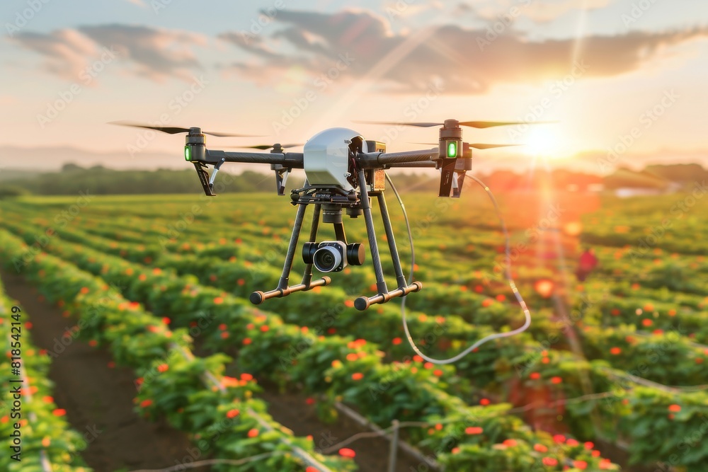 Unmanned aerial drone technology for efficient agricultural crop analysis, precision monitoring, and innovative treatment techniques in viticulture and corn cultivation Unmanned aerial drone technology for efficient agricultural crop analysis, precision monitoring, and innovative treatment techniques in viticulture and corn cultivation