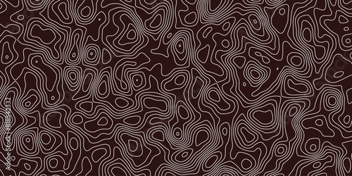 Sculpted elevation crafting fluid motion into artistic geographic designs

