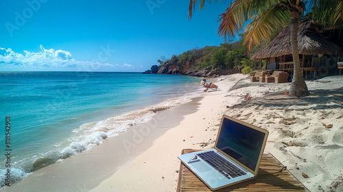 Digital nomads on the beach: Flexible working worldwide