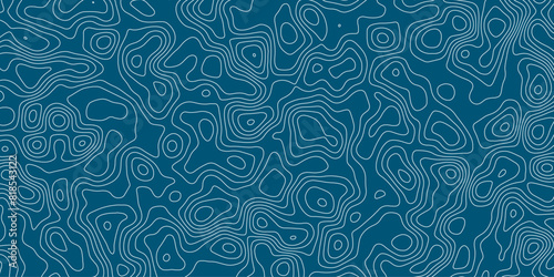 Waves and contours merging elevation with artistic natural expression

