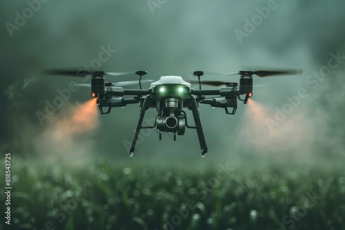 Utilizing unmanned aerial vehicles for efficient crop health monitoring, agricultural surveillance, and innovative treatment techniques in viticulture