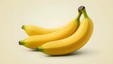 A banana icon with yellow fruit and green stems
