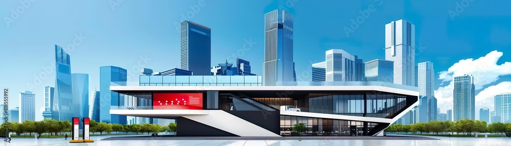 Architecturally dynamic buildings that reshape based on the specific needs of the workday or event Architecturally dynamic buildings that reshape based on the specific needs of the workday or event