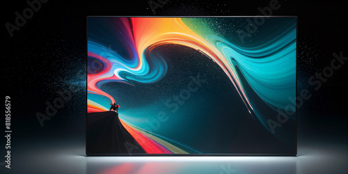 abstract background with wave