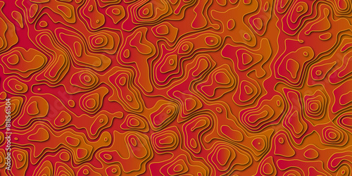 Elevation blending rhythmic forms into flowing abstract landscapes

