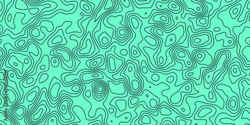 Cartographic fluidity revealing the intersection of depth and motion

