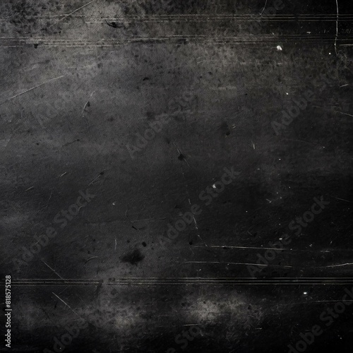 grunge texture.a background with a black scratched grunge texture and an old film effect, featuring empty space for text. Emphasize the distressed and aged look.