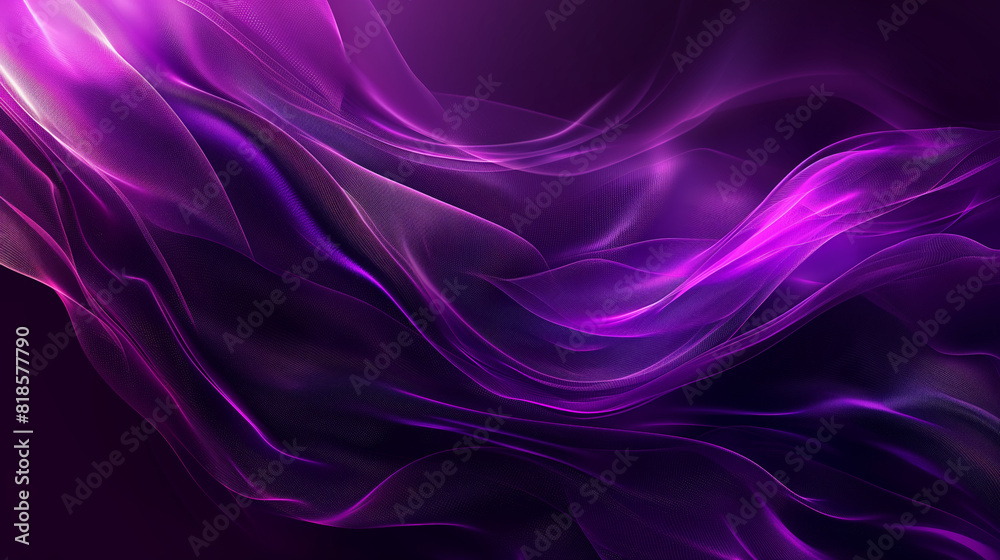 Ethereal Purple Waves - A Mesmerizing Dance of Light and Shadow Ethereal Purple Waves - A Mesmerizing Dance of Light and Shadow