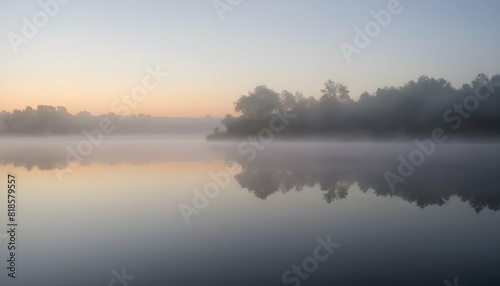 A mist covered lake at dawn upscaled_3