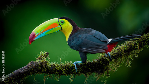 a bird with a colorful beak unique bird or colorful bird photo