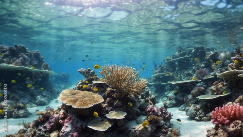 Underwater Coral Reef Wonderland