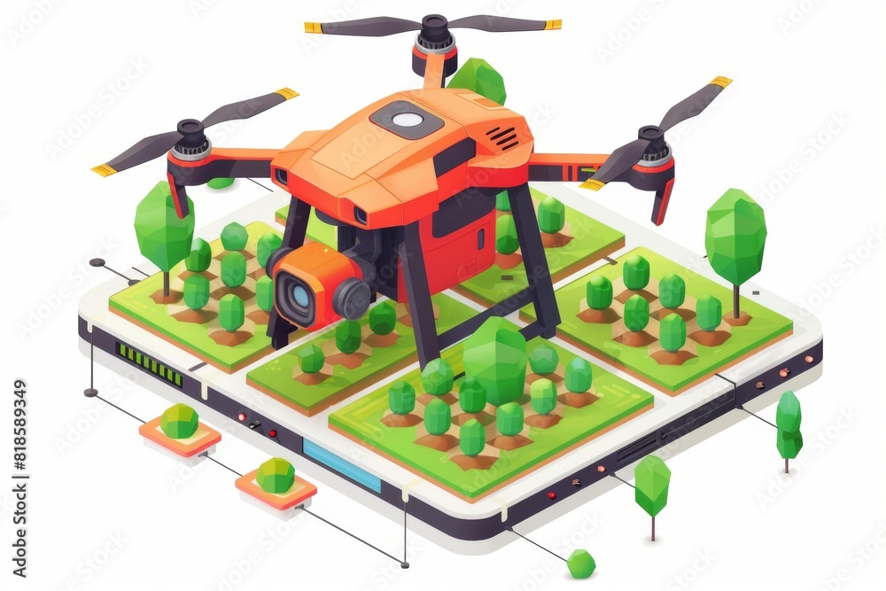agritech farming with efficient drones for smart crop analysis and precision agriculture using modern automated technology agritech farming with efficient drones for smart crop analysis and precision agriculture using modern automated technology