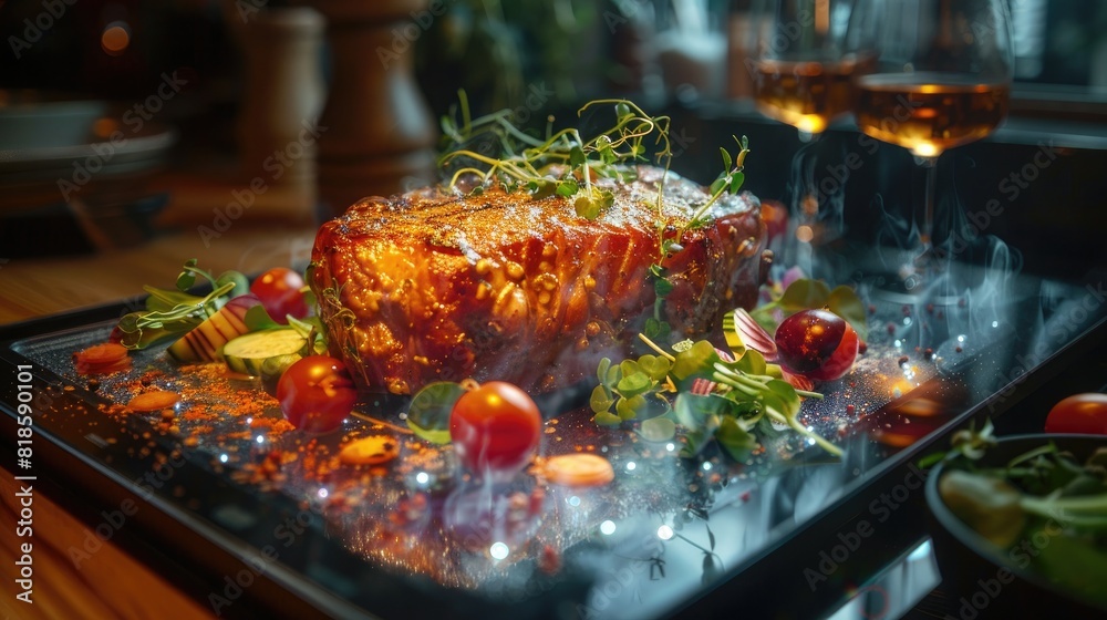 Augmented reality meal generators projecting virtual style Augmented reality meal generators projecting virtual style