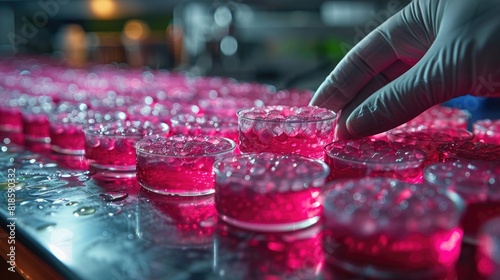 Cultured meat grown in lab bioreactors eliminating photo