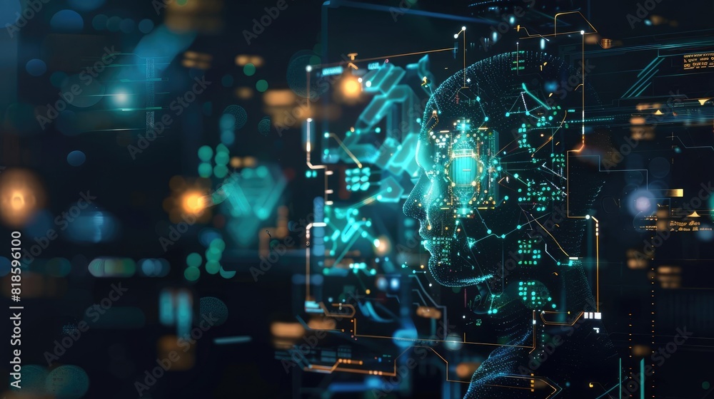 A cyberpunkthemed GPU, with vibrant colors and complex designs, set in a dystopian tech environment A cyberpunkthemed GPU, with vibrant colors and complex designs, set in a dystopian tech environment
