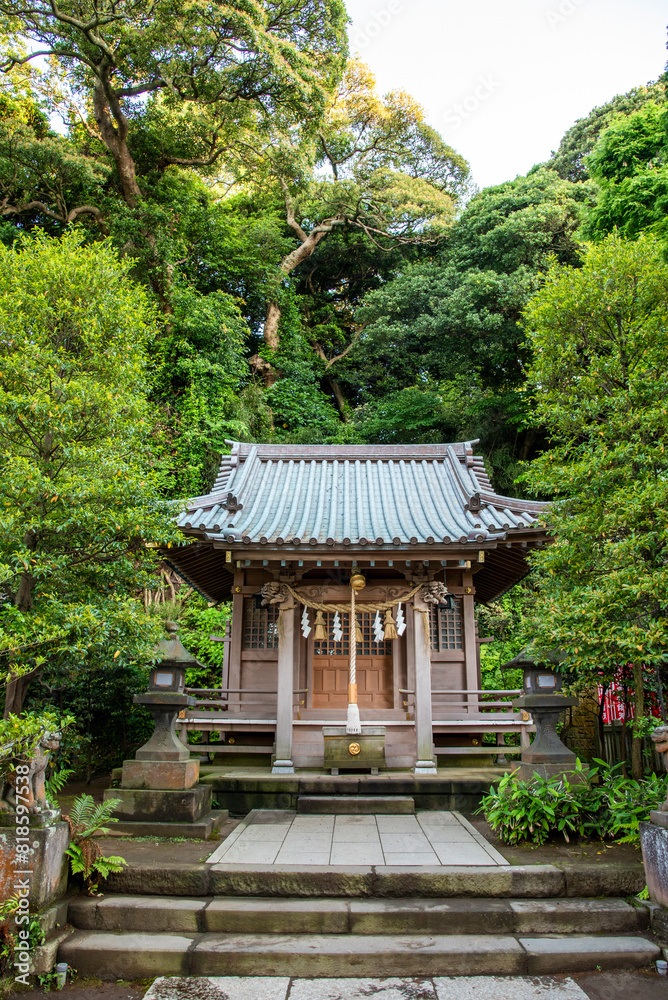 Enoshima Shrine is the most popular destination for tourists in Fujisawa, Kanagawa, Japan Enoshima Shrine is the most popular destination for tourists in Fujisawa, Kanagawa, Japan