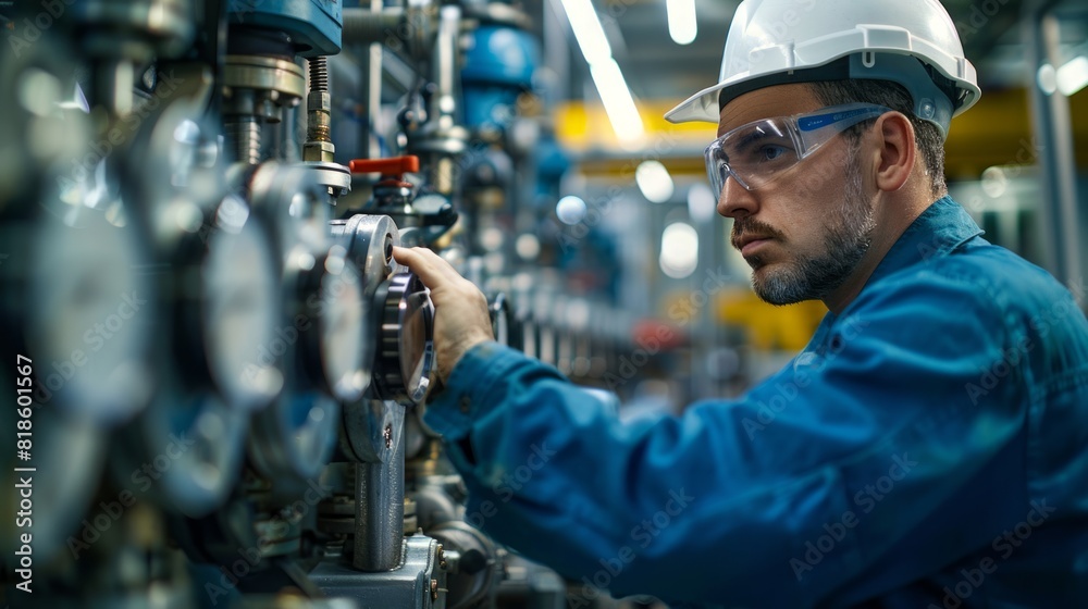 An engineer troubleshoots production line issues, their problem-solving skills essential for maintaining workflow and meeting deadlines An engineer troubleshoots production line issues, their problem-solving skills essential for maintaining workflow and meeting deadlines